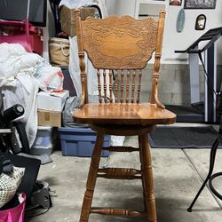 wooden stool