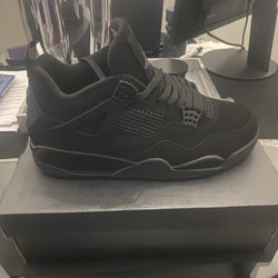 Black Cat Jordan 4s