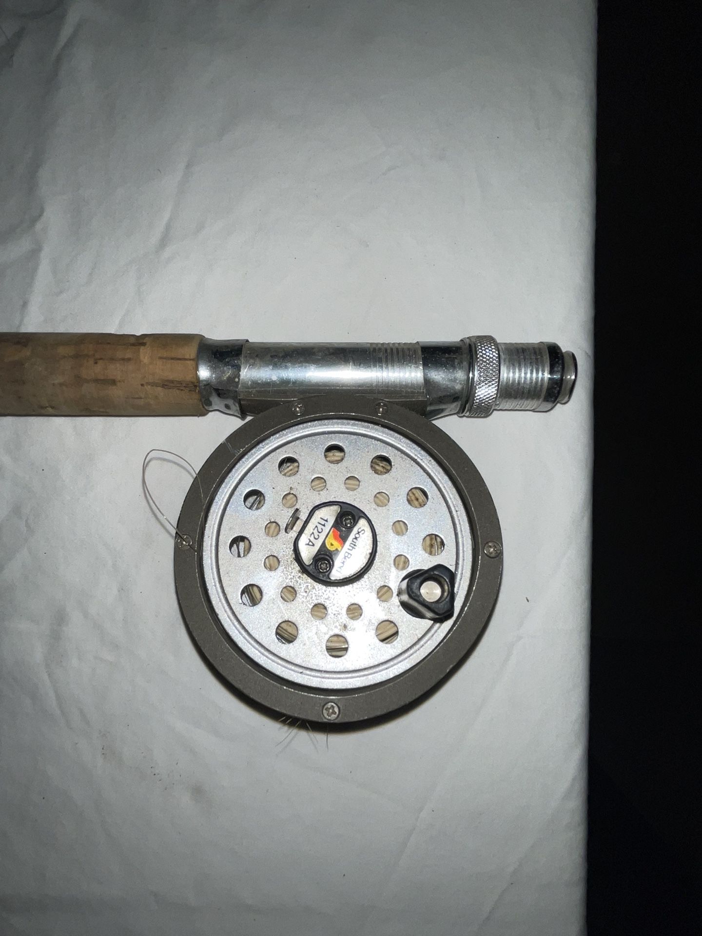South Bend Fly Rod And Reel. 7’