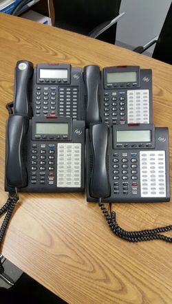 4 phone (expandable) professional office phone system