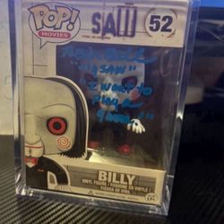 Signed Billy Funko Pop