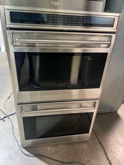 Wolf 30” Dounle oven combo 2yr warranty