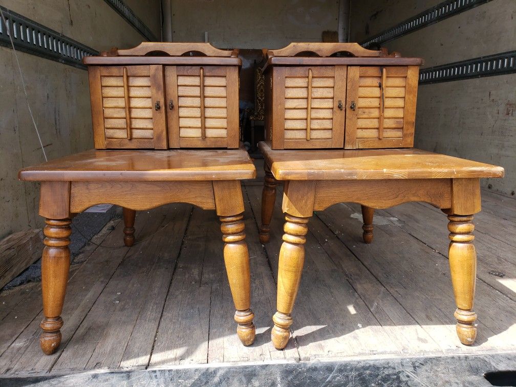 Vintage matching end tables