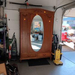 French Walnut Armoire