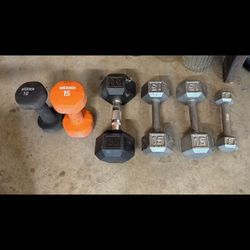 6 Dumbbells 