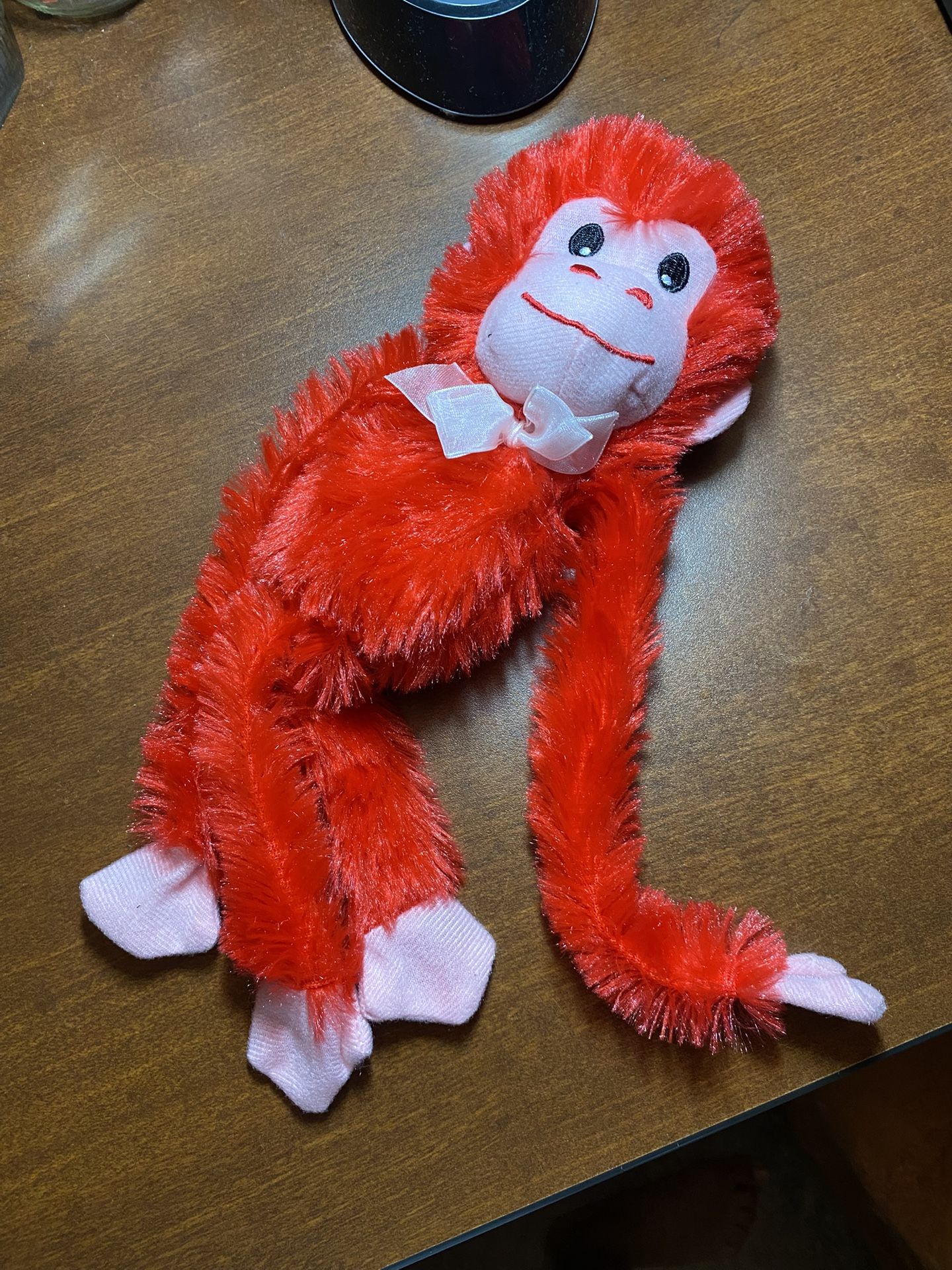 Red Valentines Day Monkey