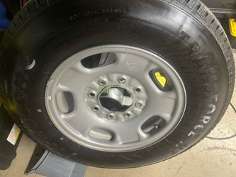 Spare tire and rim