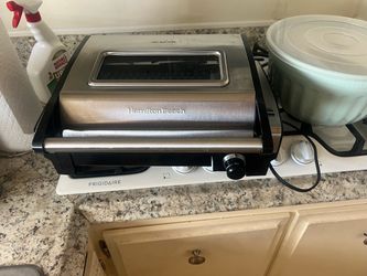 Broil grill toaster Kuerig bacon cooker toaster