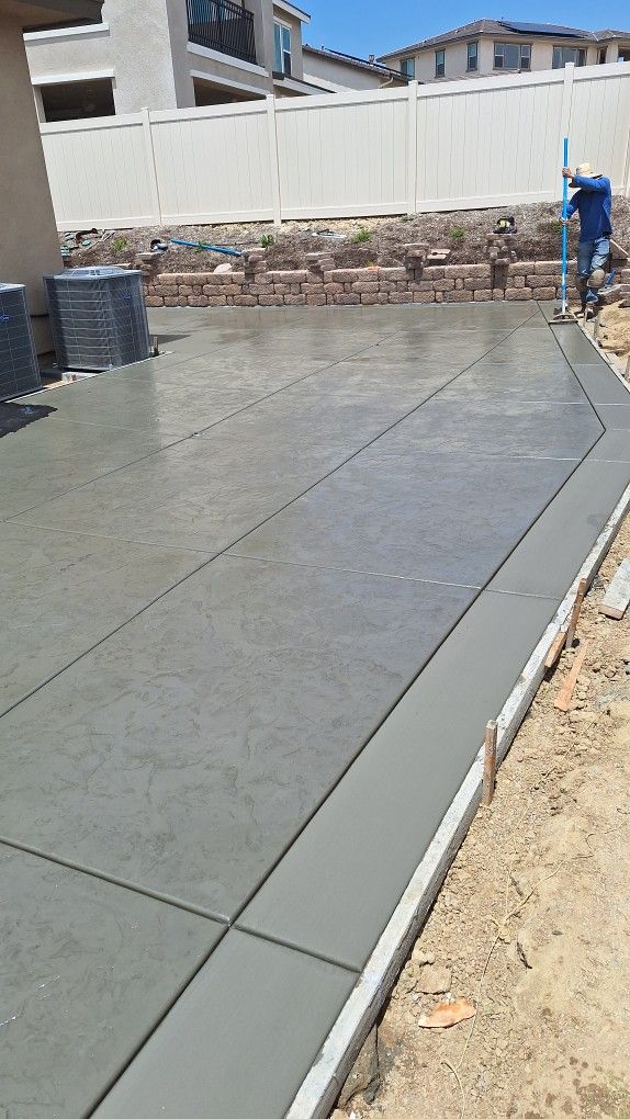Concrete And Turf.