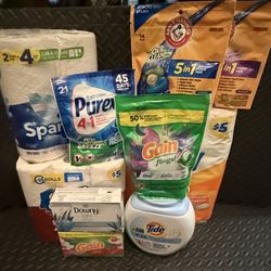 Laundry and toiletry bundle