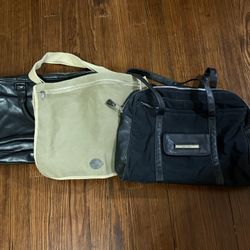 Leather / Canvas Messenger Bags