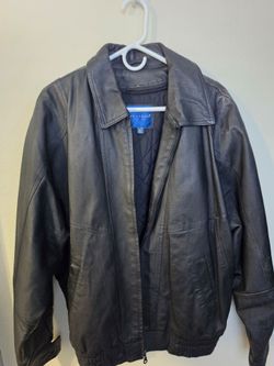 Mens leather jacket