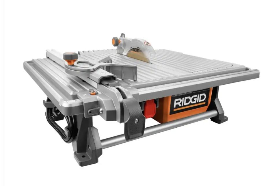 6.5-Amp 7 in. Blade Corded Table Top Wet Tile Saw by RIDGID