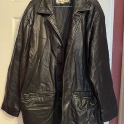 Perry Ellis Trench Coat Jacket 
