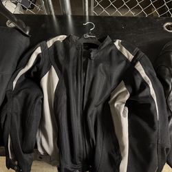 Firstgear Men’s Motorcycle Jacket Size LGT