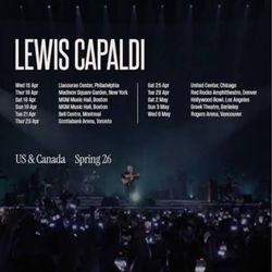 Lewis Capaldi Red Rocks Tickets