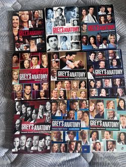 Greys Anatomy dvd set 1-9