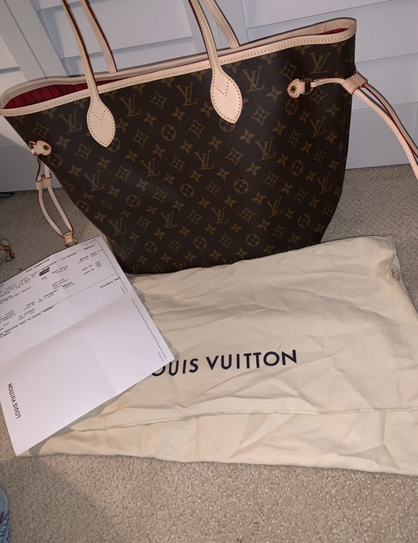 Louis Vuitton, Bags, Medium Lv Never Full In Great Condition
