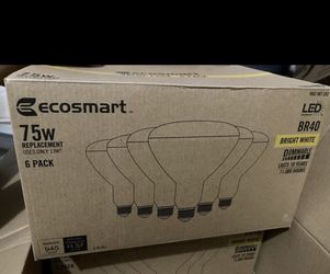 Ecosmart light bulbs 💡 75W bright white