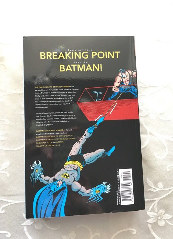 Batman Knightfall Volume 1 Paperbook