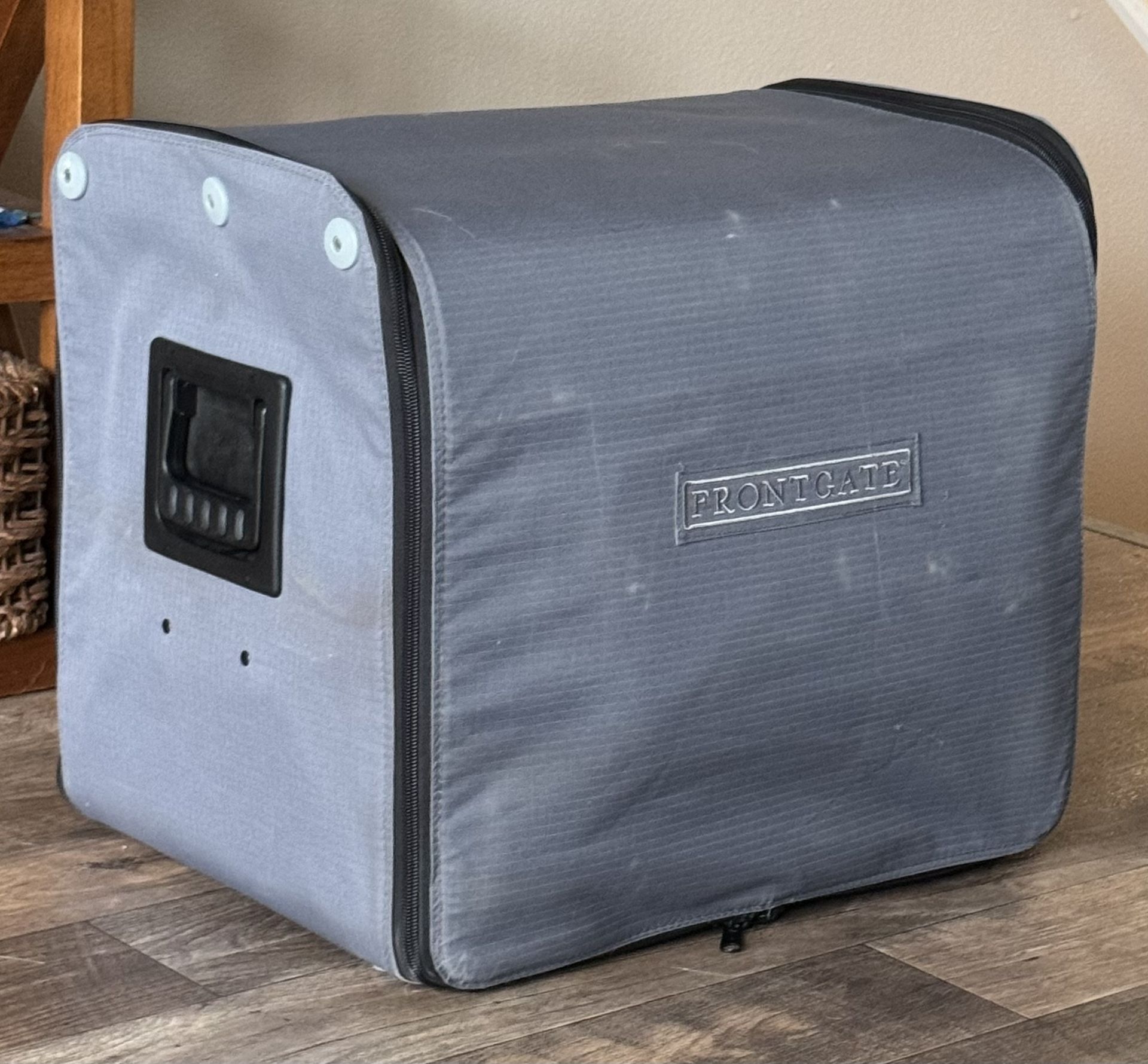 Frontgate Ez Bed Twin Inflatable W/built-in Pump -folds Into Suitcase