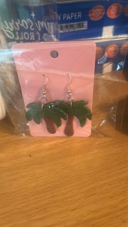 Clay palm tree