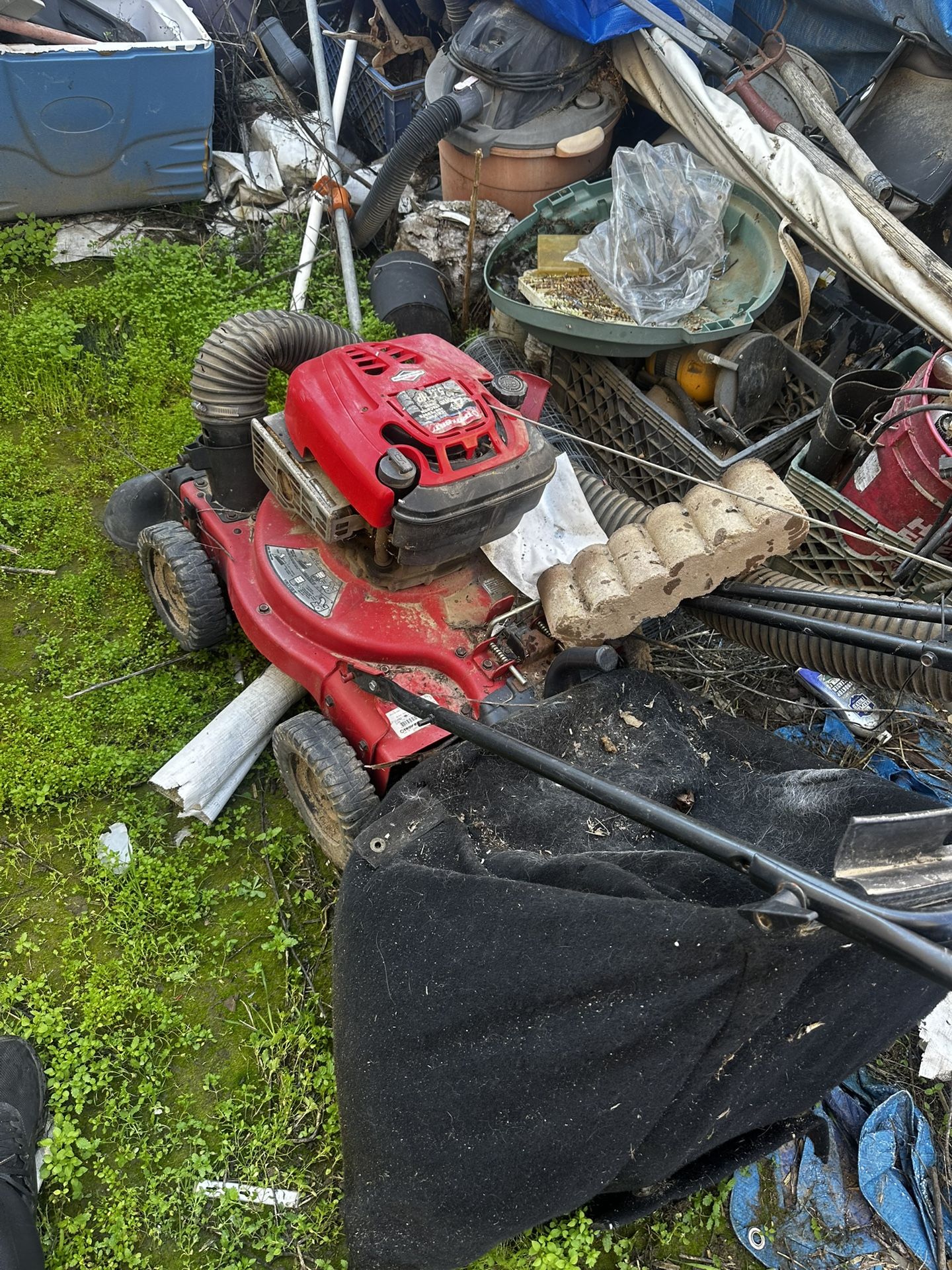 Leaf Vac Mower 