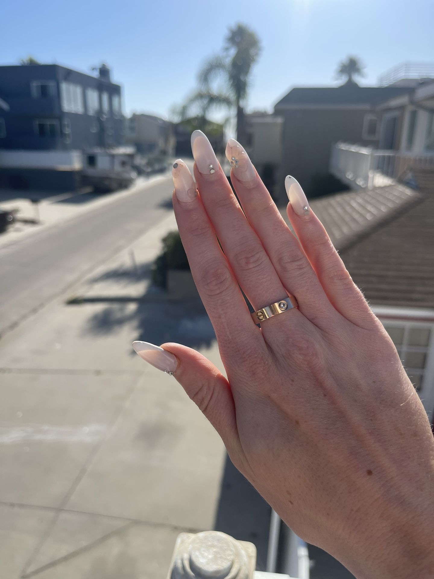 Love Ring Rose Gold Size 7