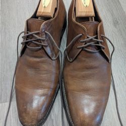 Men's Brown Dress Shoes - Size 9.5 European 