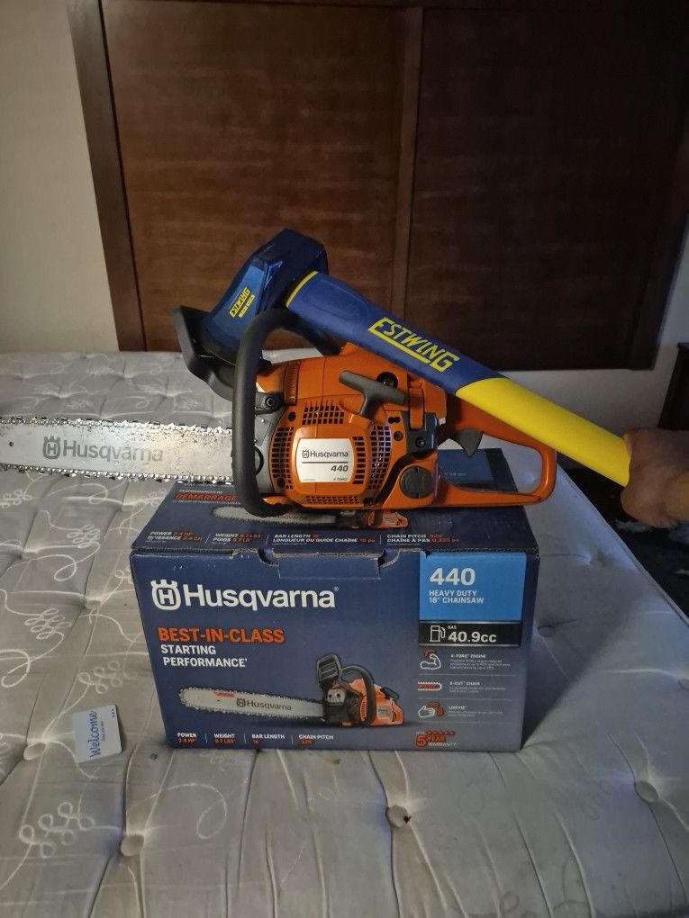 Axeman Eddie and chainsaw tree massacre