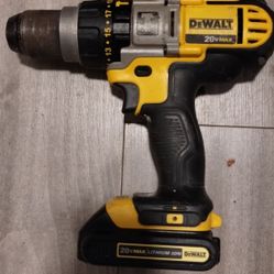 DeWalt 20 3speed 1/2 Hammer Drill For Sale & Battery 