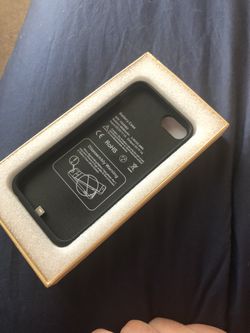 iPhone 6 7 & 8 Battery Case 6000mA (not Plus)