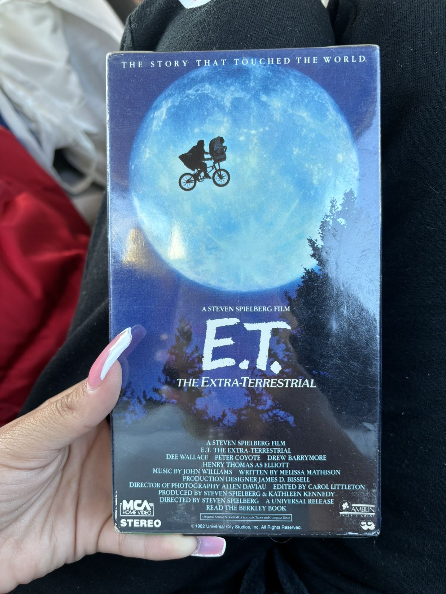 E.T VHS