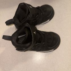 6C  Black Jordans 