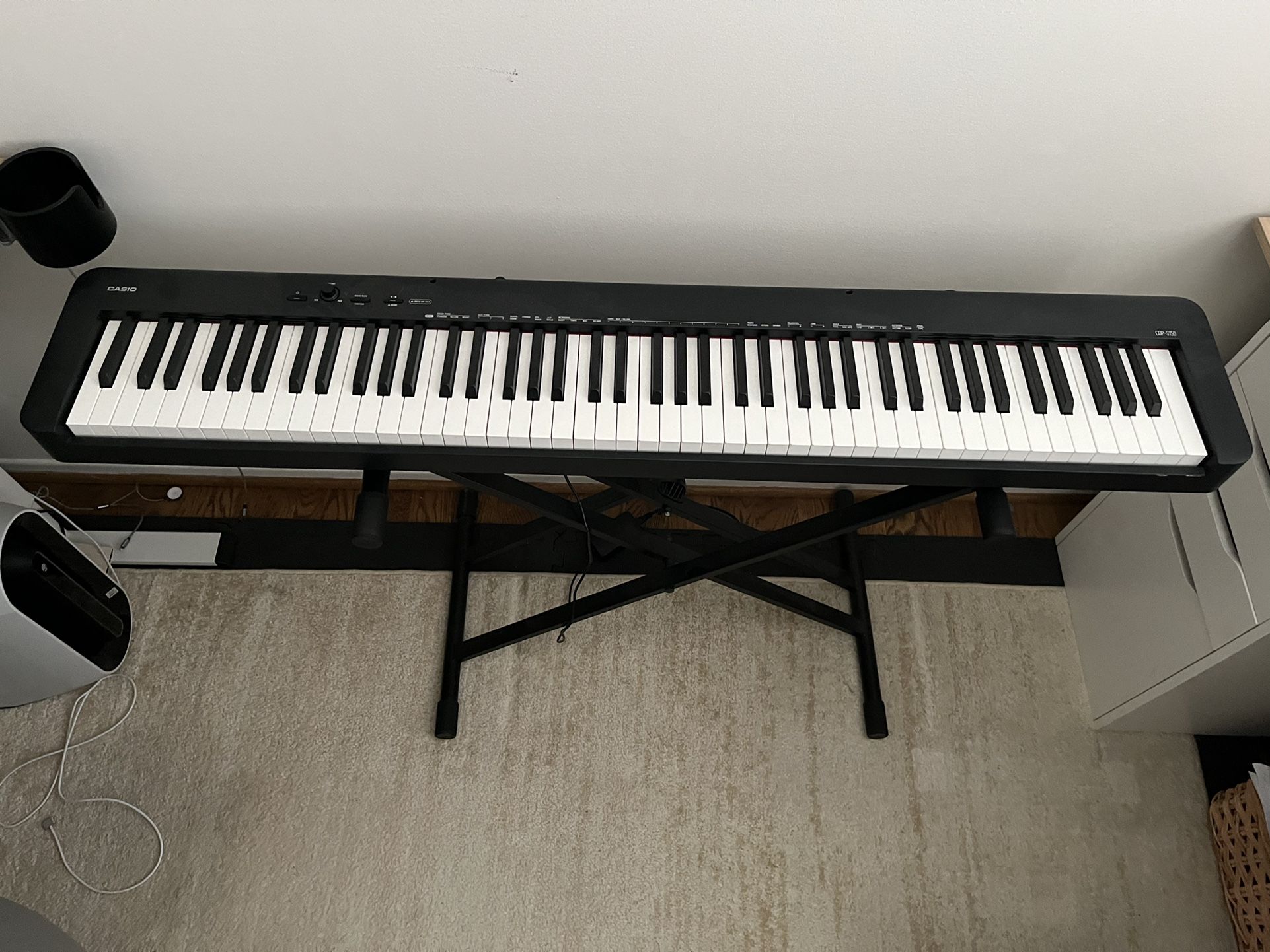 Casio Digital piano Keyboard + Keyboard Stand