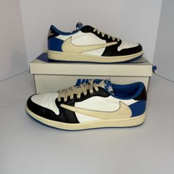 Travis Scott Fragment Jordan 1 Low Size 12 👟🔥 VNDS OG All