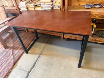 Desk with chair