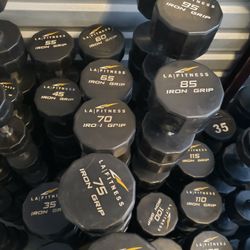 Iron Grip Dumbbells