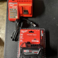 Milwaukee Battery And Charger