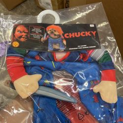 Chucky Dog Costume 