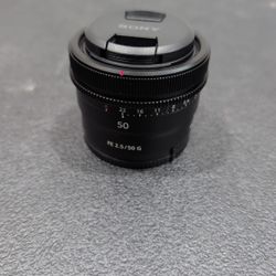 Sony FE 50mm f/2.5 G  SEL50F25G