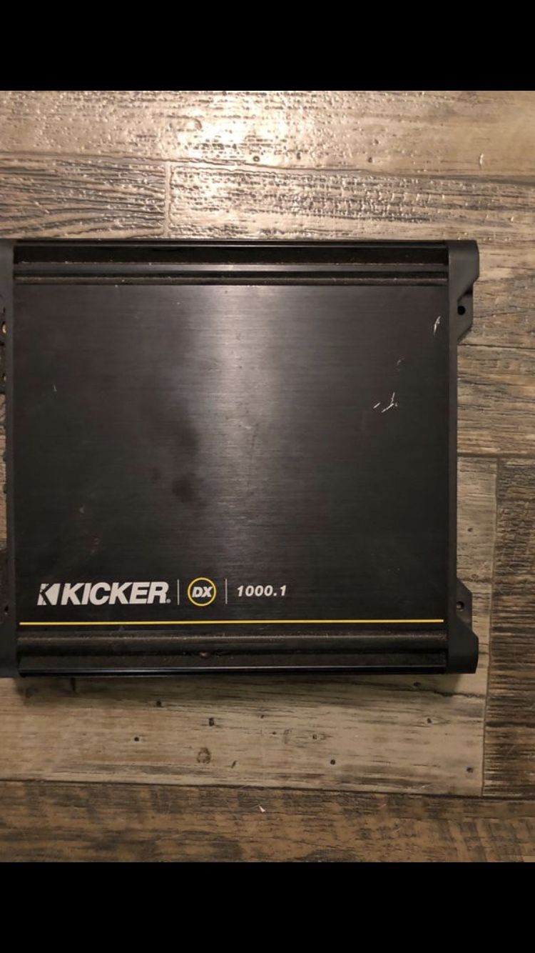 1000 watt dual extension kicker amp