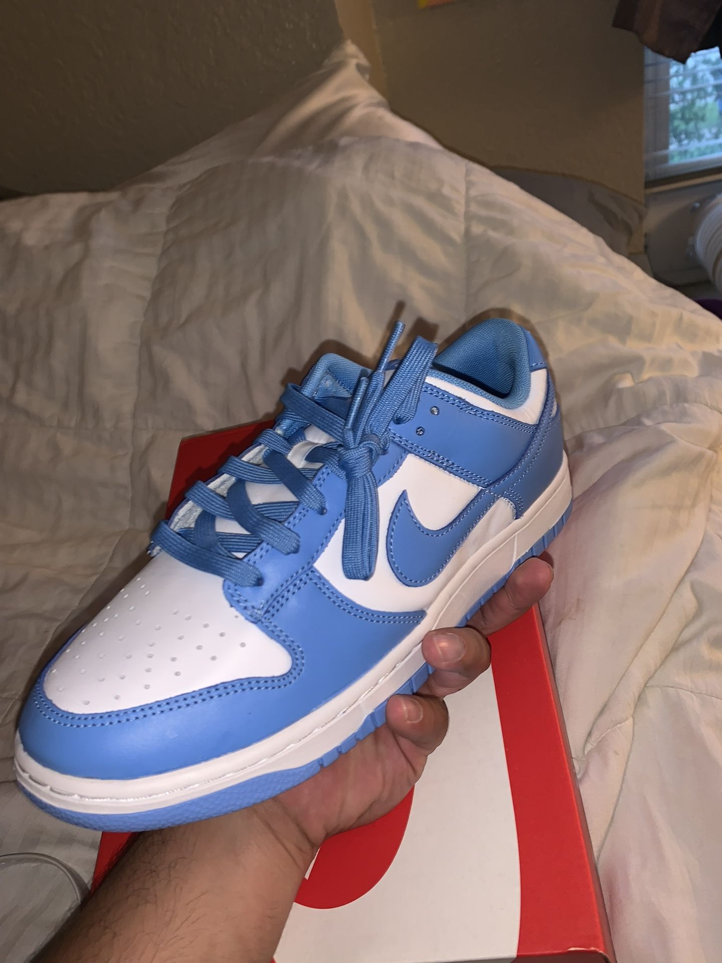 UNC Nike Dunk Sz 10.5