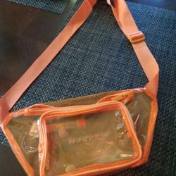 Designer Orange Translucent Fanny Packs