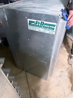 larger commercial agricultural exhaust fan/shutter assembly from  J&D Manufacturing