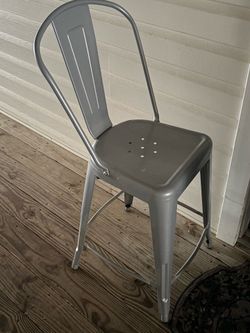 Table Height Metal Chairs