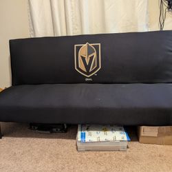 Vegas Golden Knights Officially Branded Futon Sofa Bed