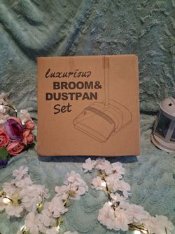 Luxurious Broom & Dustpan Set