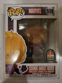 Funko Pop #518 Cosmic Ghost Rider Bobble-Head - Never Opened