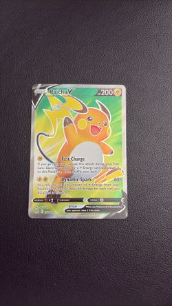 Raichu V (Full Art) 158/172 - SWSH09: Brilliant Stars - (NM)